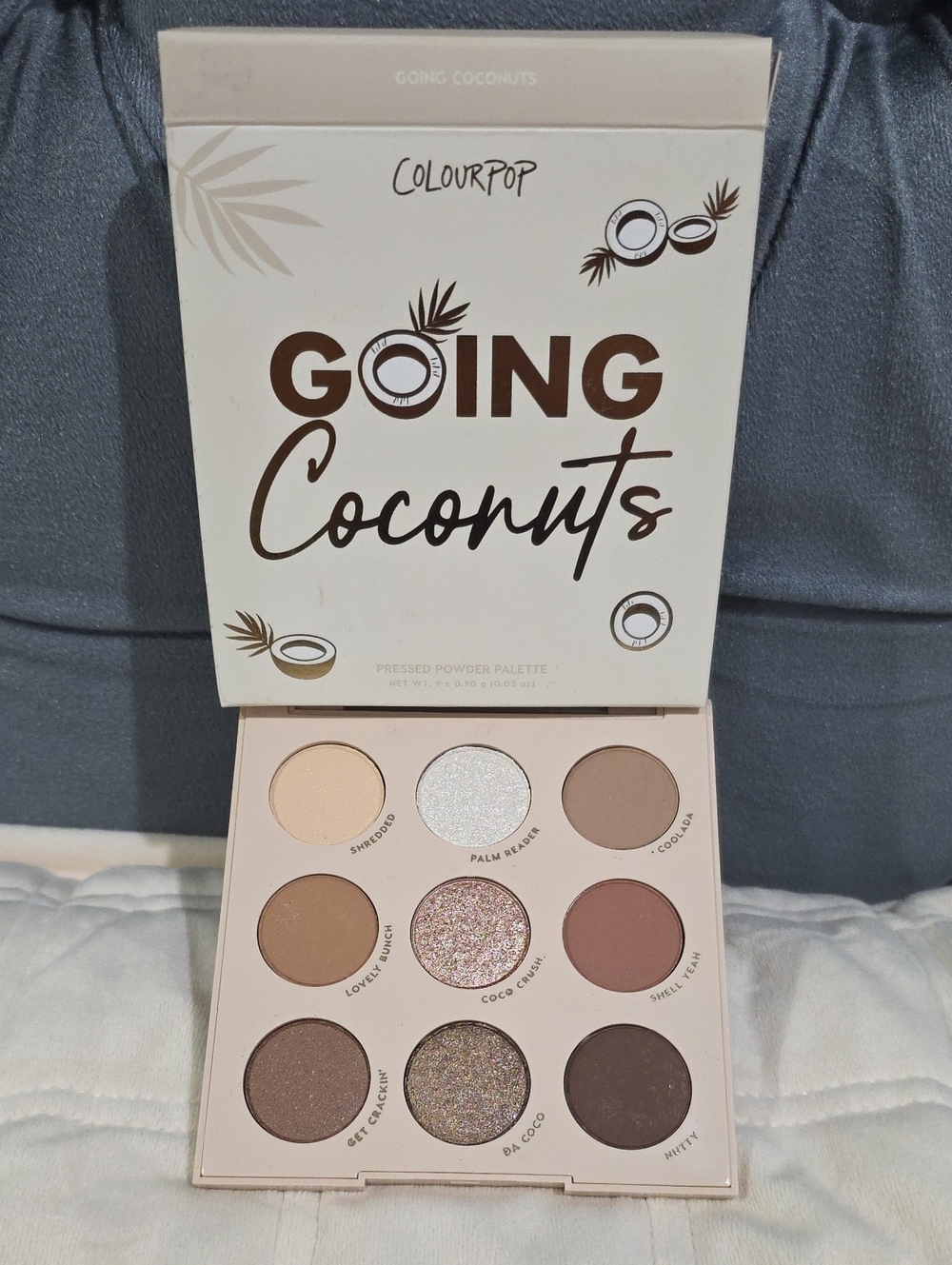ColourPop Going Coconuts Neutral & Shimmer Eyeshadow Palette